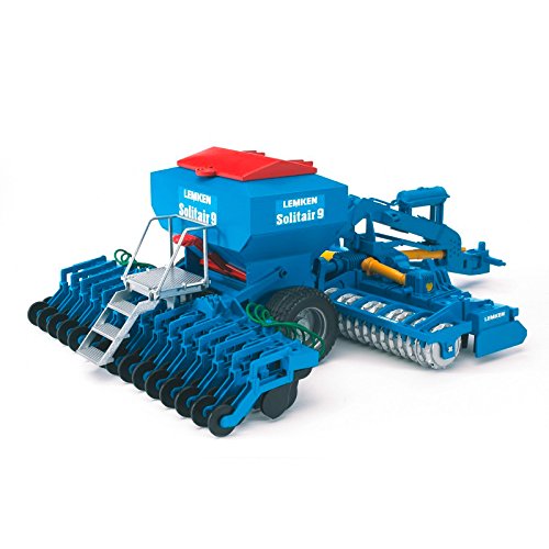 bruder 02026 - Lemken Solitair 9-1:16 Sämaschine Anhänger Bauernhof Landwirtschaft Traktor-Zubehör von bruder