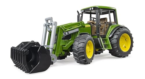 bruder 02052 - John Deere 6920 mit Frontlader - 1:16 Traktor Trecker Schlepper Bulldog Bauernhof Landwirtschaft Feldarbeit Maschine bworld Spielzeug Fahrzeug Anhänger von bruder