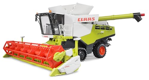 bruder 02119 - Claas Lexion 780 Terra Trac Mähdrescher - 1:16 Fahrzeug, Bauernhof, Landwirtschaft, Traktor, Trecker, Schlepper, Bulldog, Erntemaschine, Feldarbeit, Spielzeug von bruder