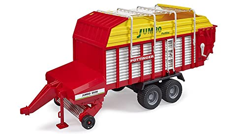 bruder 02214 - Pottinger Jumbo 6600 Profiline - 1:16 Ladewagen Traktor-Anhänger Stroh-Ernte Heu-Ernte Bauernhof Landwirtschaft von bruder