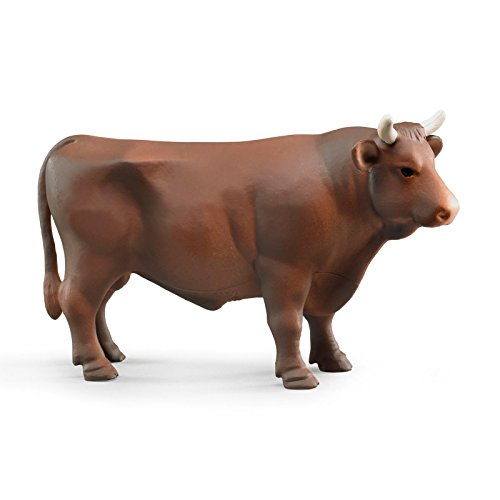 bruder 02309 - Bulle, braun - 1:16 Stier Kalb Rind Tier Bauernhof Landwirtschaft von bruder