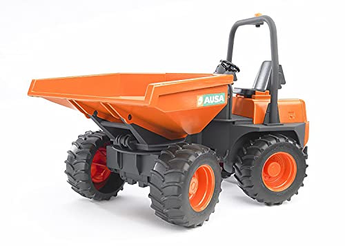 bruder 02449 - AUSA Minidumper - 1:16 Bau-Fahrzeug Baustelle Muldenkipper Spielzeug von bruder