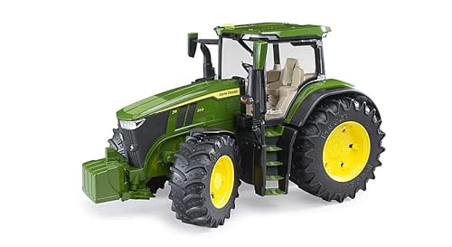 bruder 03150 - John Deere 7R 350-1:16 Traktor Bulldog Schlepper Trecker Landwirtschaft Bauernhof Anhänger Maschine bworld Spielzeug von bruder