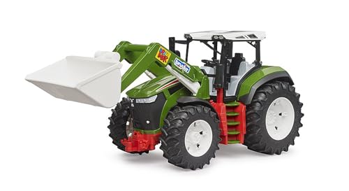 bruder 03451 - Roadmax Traktor mit Frontlader - Fahrzeuge Landwirtschaft, Bauernhof, Bulldog, Trecker, Schlepper, Spielzeug ab 2 Jahre von bruder