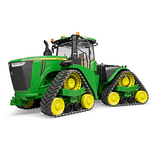 bruder 04055 - John Deere 9620X mit Raupenlaufwerk - 1:16 Bauernhof Landwirtschaft Feldarbeit Traktor Trecker Schlepper Bulldog Kettenfahrzeug von bruder