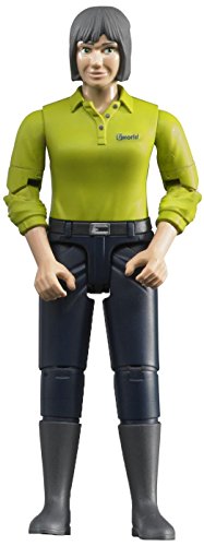 bruder 60405 - bworld Frau mit hellem Hauttyp & dunkelblauer Hose - 1:16 Spielfigur, Bäuerin, Landwirtin, Bauernhof, Mensch bruder 60405 - bworld Frau mit hellem Hauttyp & dunkelblauer Hose - 1:16 Spielfigur, Bäuerin, Landwirtin, Bauernhof, Mensch von bruder