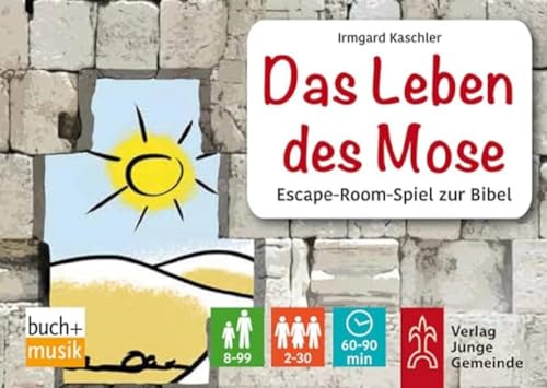 Das Leben des Mose: Escape-Room-Spiel zur Bibel von buch + musik