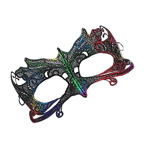 budiniao Half Face Lace Wraps Festival Prom Sexy Maskerade Accessoires Dress Up Ball Party Favors Dekorationen Halloween, Papagei von budiniao