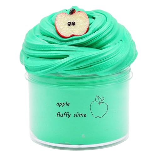 budiniao Peachybbies Slimes Kit DIY Spielzeug zum Stressabbau für Mädchen und Jungen ABS Butter Slimes Kits für Mädchen Flauschige Butter Slimes (Green) von budiniao