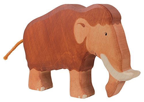 Mammut Holzfigur Holzspielzeug von Holztiger mit Palandi® Sticker von cama24com