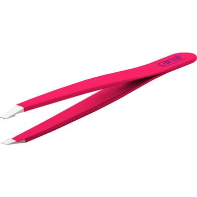 canal® Haarpinzette, gerade, fuxia rostfrei 9 cm von canal®