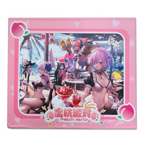 cardokey Booster Box Collectible - Peach Party 1 Series - Goddess Story Series Anime Girls Trading Cards von cardokey