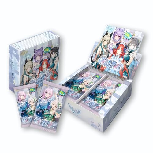 cardokey Booster Box - Flowery Girl - Breeze Chapter - Goddess Story MEIKA Series Anime Girl Cards Trading Cards von cardokey