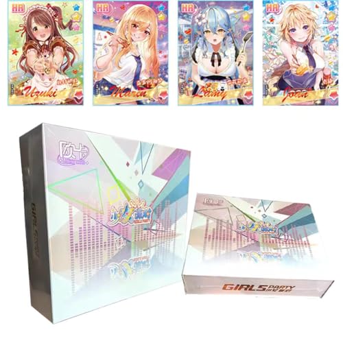 cardokey Booster Box - Girls Party 1 Series - Goddess Story MEIKA Series Anime Girl Cards Trading Cards von cardokey