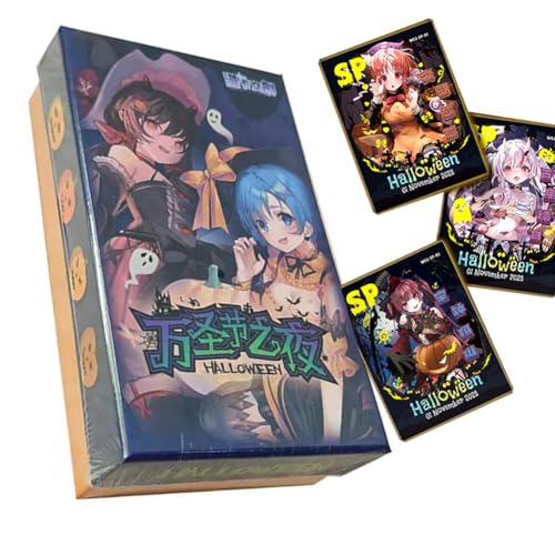 cardokey Booster Box Halloween Night Goddess Story Collection Girl Party Carnival von cardokey