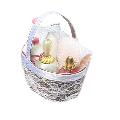 Modische Miniatur-Szene Badezimmer Aufbewahrungskorb Set Realistische Puppenhäuser Wohnaccessoire 1 12 Maßstab für Haushalt Bad Zimmer Dekoration Modische Miniatur-Szene Badezimmer Aufbewahrungskorb Set Realistische Puppenhäuser Wohnaccessoire 1 12 Maßstab für Haushalt Bad Zimmer Dekoration von carotoe