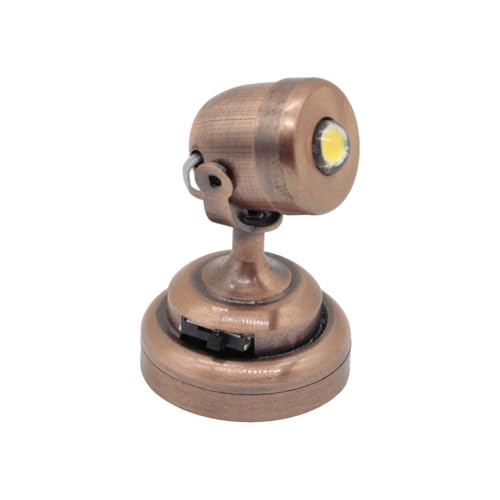Realistischer Lichteffekt, Miniatur-Strahler für 1/12 Puppenhäuser, Wohnzimmer, Dekoration, Zubehör, Miniatur-Lampe Realistischer Lichteffekt, Miniatur-Strahler für 1/12 Puppenhäuser, Wohnzimmer, Dekoration, Zubehör, Miniatur-Lampe von carotoe