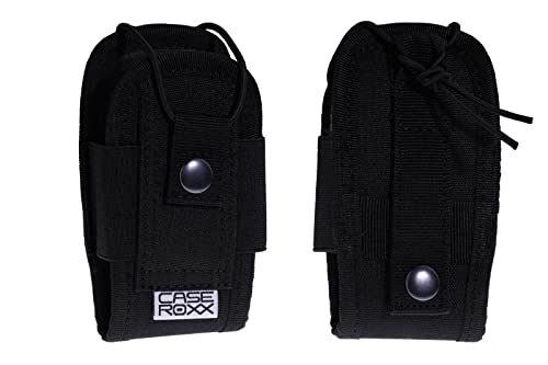 caseroxx V-Tech KidiZoom Snap Touch Holster Outdoor Tasche schwarz von caseroxx