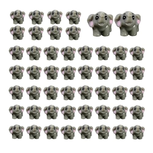 casstaly Mini-Dschungeltier-Figuren, Kunstharz, kleine Tier-Miniaturen, Wildtiere, Miniatur-Gartenzubehör, 50 Stück casstaly Mini-Dschungeltier-Figuren, Kunstharz, kleine Tier-Miniaturen, Wildtiere, Miniatur-Gartenzubehör, 50 Stück von casstaly