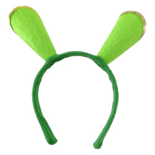 Cosplay-Stirnband mit Ohren | Accessoire für Karneval Halloween Kostüm - bequemes Haar-Accessoire mit goldenem Rand für Dusche Spa Festival und Bühne Cosplay-Stirnband mit Ohren | Accessoire für Karneval Halloween Kostüm - bequemes Haar-Accessoire mit goldenem Rand für Dusche Spa Festival und Bühne von ccuzs