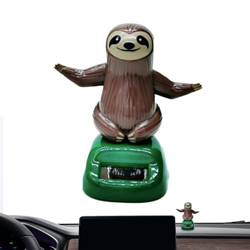 Dekoration des Armaturenbretts für – Autodekoration mit Solarenergie, wetterfeste Tierfiguren, kreatives Unisex-Autozubehör Dekoration des Armaturenbretts für – Autodekoration mit Solarenergie, wetterfeste Tierfiguren, kreatives Unisex-Autozubehör von ccuzs