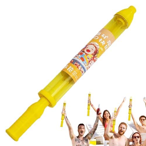 High Powered Water Shooter, Creative Water Shooter Toy, Outdoor Waters Toy Injector, Portable Summer Outdoor Water Toys Shooter 48cm/18.9" for Kids Summer Swimming, Garden (Yellow, Blue) von ccuzs