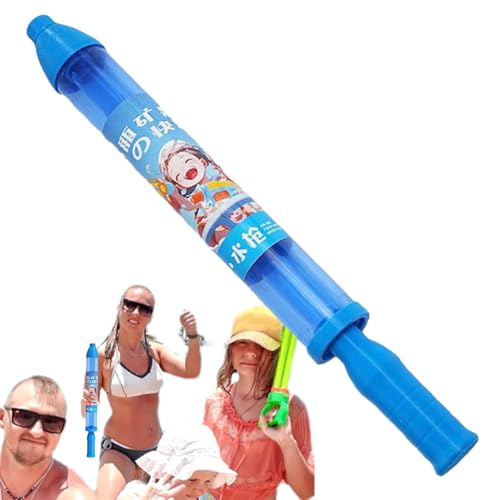 High Powered Water Shooter, Creative Water Shooter Toy, Outdoor Waters Toy Injector, Portable Summer Outdoor Water Toys Shooter 48cm/18.9" for Kids Summer Swimming, Garden (Yellow, Blue) von ccuzs