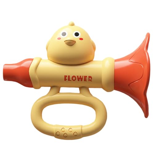 Kids Cartoon Trumpet Toy, Bird-Shaped Musical Instrument, Portable Toy Trumpet, Cute Design, ABS Material, Early Education, Ideal for Home, Kindergarten, Nursery von ccuzs