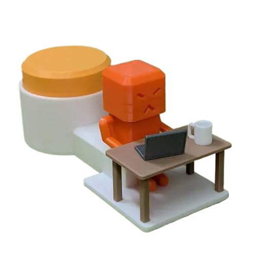 Offices Toys, 3D Printed Desk Toy for Adults, Portable Sensory Sculpture Game, Fun Decor for Kids, Teens, Men, Women, School, Home, Easter, Birthday, Gift Use 12cm/4.72in Offices Toys, 3D Printed Desk Toy for Adults, Portable Sensory Sculpture Game, Fun Decor for Kids, Teens, Men, Women, School, Home, Easter, Birthday, Gift Use 12cm/4.72in von ccuzs