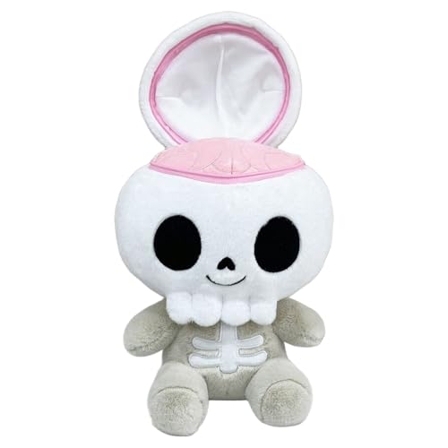 Skelett Plüschtier - 25 cm Skelett Puppe - Weiches Kuscheltier Halloween Deko Für Kinder Erwachsene Sofa Schlafzimmer Wohnzimmer Auto Sitz Couch Skelett Plüschtier - 25 cm Skelett Puppe - Weiches Kuscheltier Halloween Deko Für Kinder Erwachsene Sofa Schlafzimmer Wohnzimmer Auto Sitz Couch von ccuzs