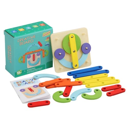 Vorschule Lernspielzeug, Buchstaben und Zahlen Set aus Holz, pädagogisches Aktivitätsset für Kinder, Lernspielzeug mit robuster Holzkonstruktion für Kinder, und Mädchen von ccuzs