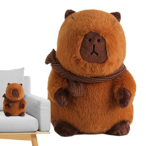 ccuzs Capybara Plush Pillow, Animal Sleeping Plush, Stuffed Capybara, Made from Premium Materials, Ultimate Softness And Comfort, Snuggling, 13.7 Inches von ccuzs