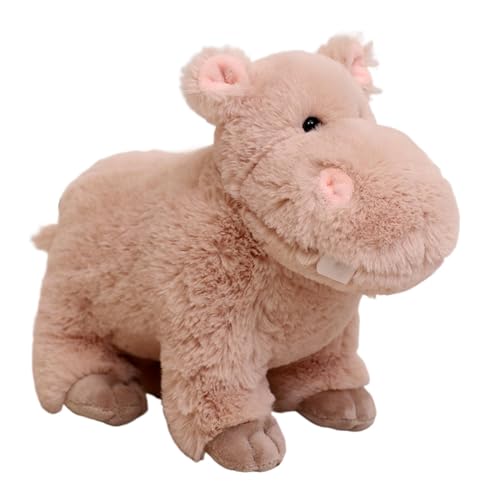 ccuzs Hippo Plush Stuffed Animal | Cute & Soft Hippo Toy for Kids | Plush Animal Toy for Boys & Girls | Perfect Cuddly Decoration for Playrooms & Bedrooms | Large Hippo Stuffed Animal von ccuzs