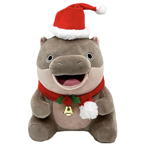 ccuzs Hippo Plush Toy, Stuffed Hippo Animal, Cute Cartoon Hippo Toy, Adorable Stuffed Animal with a Cute Cartoon Style Hippos Animal for Gift, Home Décor, and Cuddling (1 Piece) von ccuzs