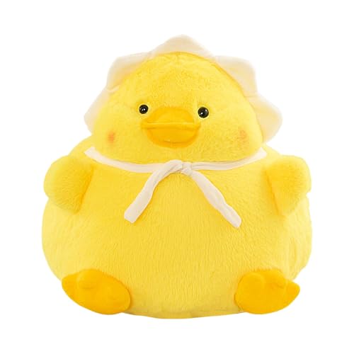 ccuzs Plush Toys, Stuffed Animal, Yellow Duck, Comfortable Plushiee Pillow, Adorable Animal Doll, Lightweight and Huggable Gift for Boys & Girls 40cm Pink Yellow von ccuzs