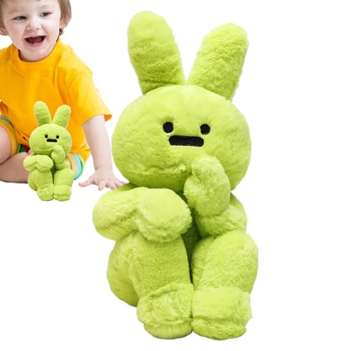 ccuzs Rabbit Stuffed Animal, Versatile Plush Bunny Toy, Snuggle Bunny Doll, Soft Cute Toy with Charming and Unique Design for Cuddling, Gifting, and Room Decor, 6.3 Inches von ccuzs