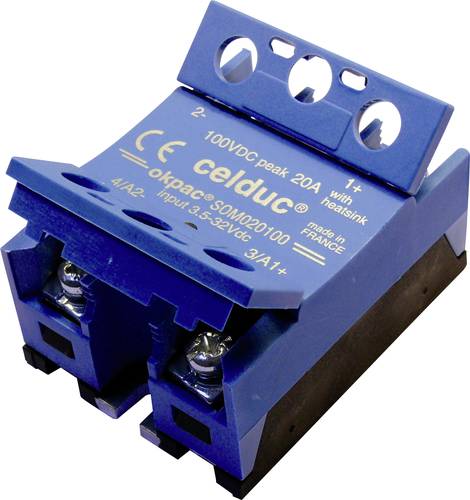 Celduc Halbleiterrelais SOM040100 40A Schaltspannung (max.): 60 V/AC, 60 V/DC 1St. von Celduc