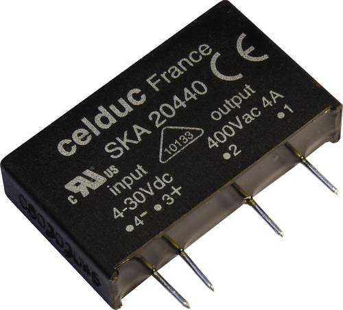 Celduc Halbleiterrelais SKA10440 5A Schaltspannung (max.): 460 V/AC, 460 V/DC Nullspannungsschaltend von Celduc