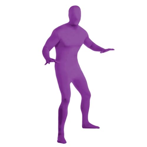 cfpqv Ganzkörperfotografie Chromakey Anzug Unisex Erwachsene Bodysuit Ganzkörperanzug Damen Einteiler Overall Herren Onesie Stretch Kostüm Für Foto Video Special Effect Festival Cosplay Karneval von cfpqv