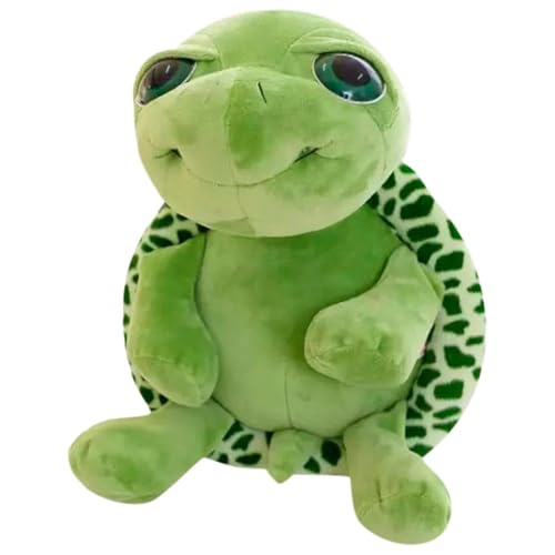 cfpqv Single Turtle Mini Stuffed Animals Mini Simulation Turtle Animal Model Soft Plush Toy Home Car Ornament Toys Children's Gifts 15 cm (Green, G) von cfpqv