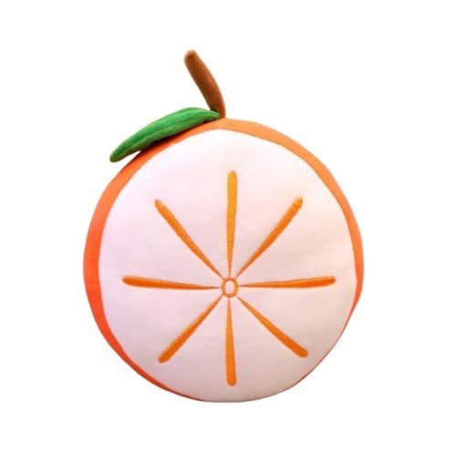 champracer 2 Stück Obst Plüschtier, Süße Kleines Gemüse Plüschpuppen, Ideal für Rollenspiele für Kinder, Kawaii Plüsch Spielzeug Geschenk für Jungen und Mädchen (13 cm Anhänger,Orange) von champracer