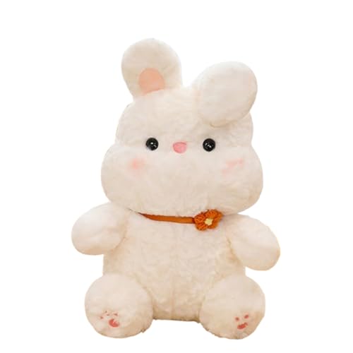 Hase plüschtier, Creamy Hase Puppe, Hase Kuscheltier, Plüschspielzeug, Flauschiges Stofftier zum Kuscheln und Spielen, Geschenke für Mädchen und Jungen (55 cm,Orange) von champracer