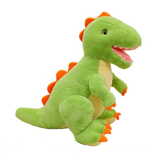 Kuscheltier Dinosaurier Grün, Groß Dinosaurier Stofftier Riesen Kuscheltier,Stofftier Dinosaurier, Jumbo Plüsch Spielzeug,Plüsch Kissen Puppe Geschenk für Kinder (100 cm,Grün) von champracer