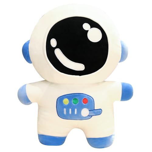 champracer Kuscheltier Weltraumfahrer Plüsch Astronaut, Flauschiger Stofftier,zum Spielen und Kuscheln, Weiches Schmusetier für Mädchen, Jungen, Babys (25 cm,Blau) von champracer