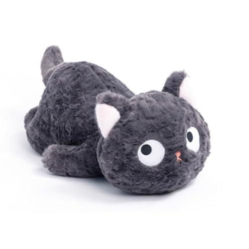 Niedliche Plüsch Katzenpuppe, Kuscheltier Katze Plüschtier Kawaii Plüsch Katzen Weiche Flauschige Stofftier Plüschpuppen Wurfkissen Kinder Spielzeug Geschenk Geburtstagsgeschenk für Kinder (C-35CM) von champracer