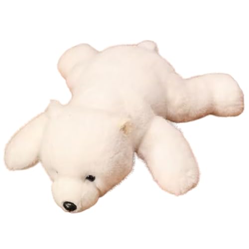 Niedliches Panda Plüschtier,Großer Panda Kuscheltier Teddybär Panda, Plüschtier, Panda,Panda Spielzeug Geschenk,Panda Plüsch Kinder Kissen Tier Plüschtier (65 cm,Eisbär) von champracer