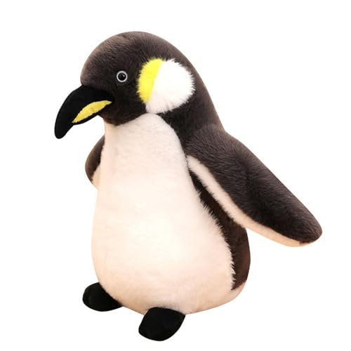 PlüSchtier Kaiserpinguin, Simulation Pinguin Puppe, Pinguin Kuscheltier Süß, Realistisch Gestaltetes PlüSchtier Zum Kuscheln & Spielen, Geschenk für Fans Kinder MäDchen Jungen (15 cm) von champracer