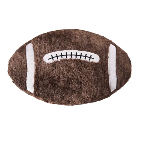 Plüsch Fußball Spielzeug,Flauschiges, weiches Fußballkissen,Flauschige Ball Ballkissen,tolles Geschenk für Fußballliebhaber, Geschenk für Kinder (Rugby 45 * 25cm) von champracer