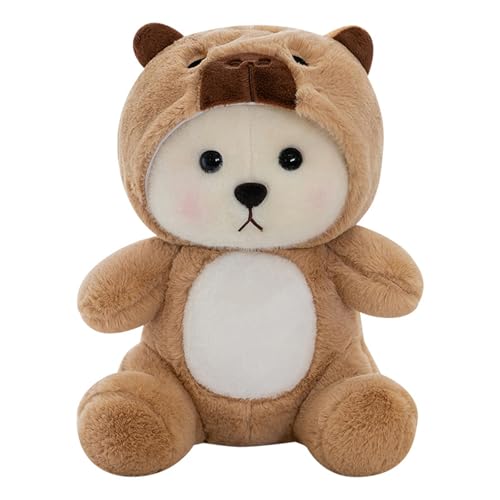 Plüschtier Capybara Bär Stofftier, Niedlichen Kuscheltier Bär Capybara, zum Spielen und Kuscheln, Weiches Schmusetier für Mädchen, Jungen, Babys (60 cm,Braun) von champracer