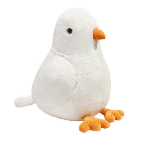 Realistische Taube Plüschspie Spielzeug für Wilde Tiere,Kuscheltier Taube,Plüschtaube Plüschvogel,Weiches Plüsch kissen Spielzeug Plüschtaube für Kinder,Geschenk für Freunde und Kinder (40cm,weiß) Realistische Taube Plüschspie Spielzeug für Wilde Tiere,Kuscheltier Taube,Plüschtaube Plüschvogel,Weiches Plüsch kissen Spielzeug Plüschtaube für Kinder,Geschenk für Freunde und Kinder (40cm,weiß) von champracer